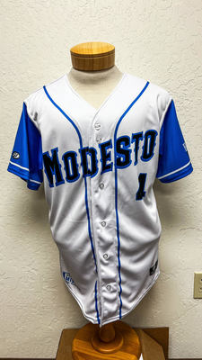 Jonatan Clase #8 Game Used Home Run For Homeless Jersey