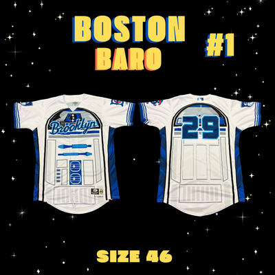 #1 Boston Baro Game Used Star Wars Jersey (Size 46)