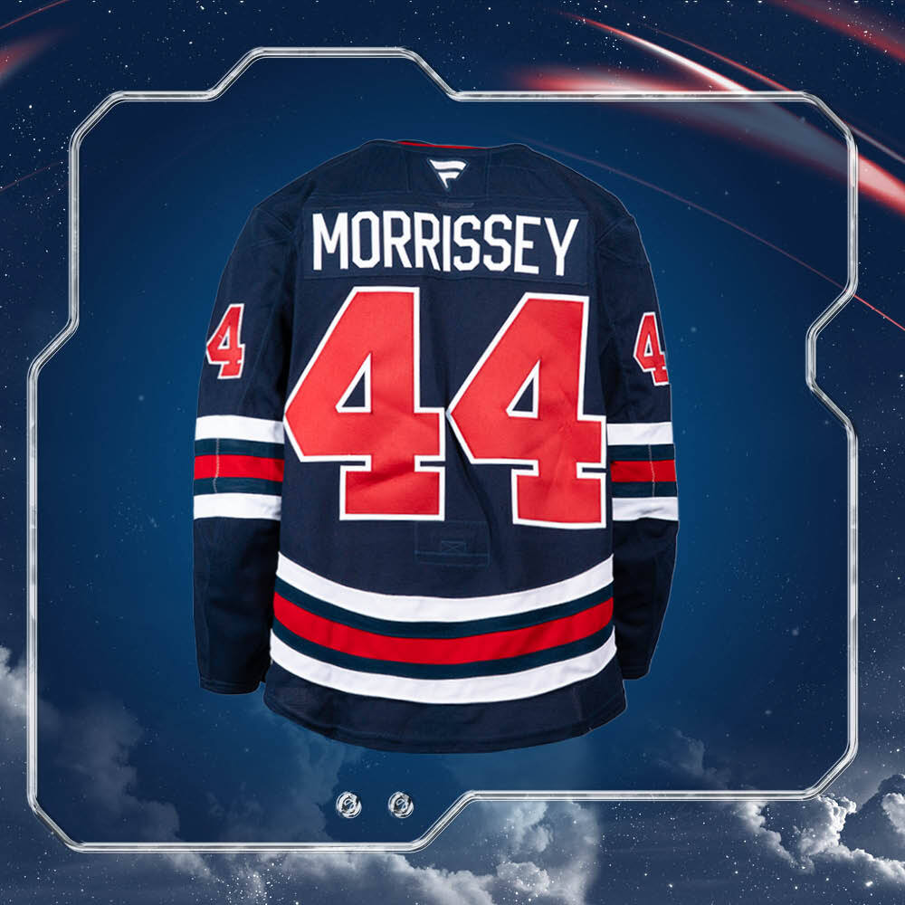 Josh Morrissey #44 Game-Worn Heritage Jersey