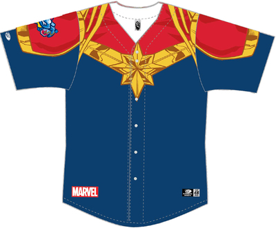 Arturo De Freitas #14 (sz 46) Captain Marvel Jersey
