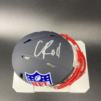 NFL - Commanders Chris Rodriguez Signed NFL Shield Mini Helmet
