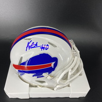 NFL - Bills Keon Coleman Signed Mini Helmet