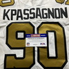 Crucial Catch - Saints Tanoh Kpassagnon Game Worn Jersey (10/02/22) Size 44