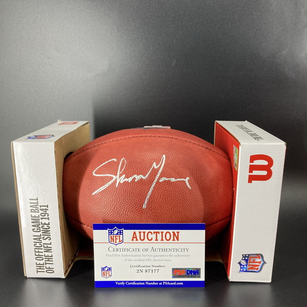 NFL - 49ers Skyy Moore Signed Authentic Football