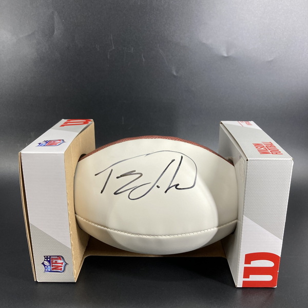 NFL - Buccaneers Tez Johnson Signed Panel Ball