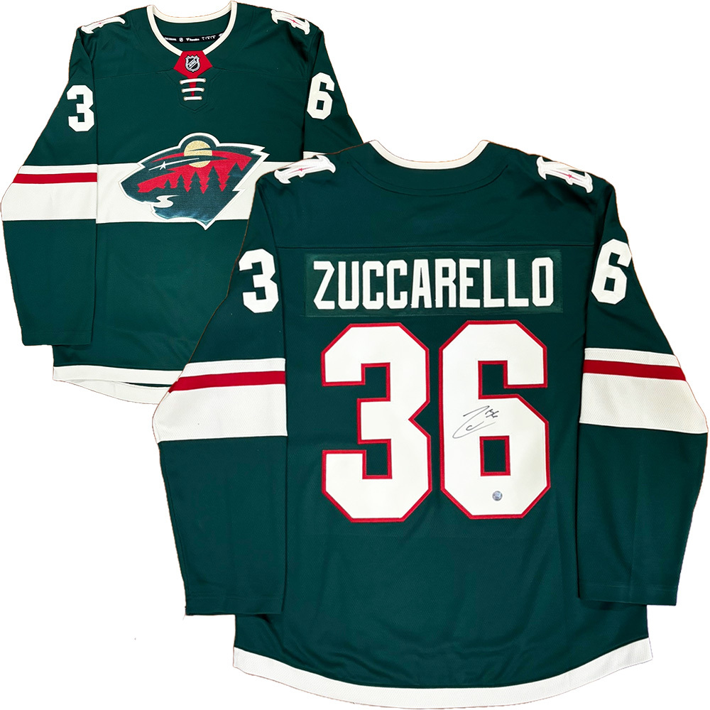 Mats Zuccarello Autographed Minnesota Wild Fanatics Breakaway Jersey