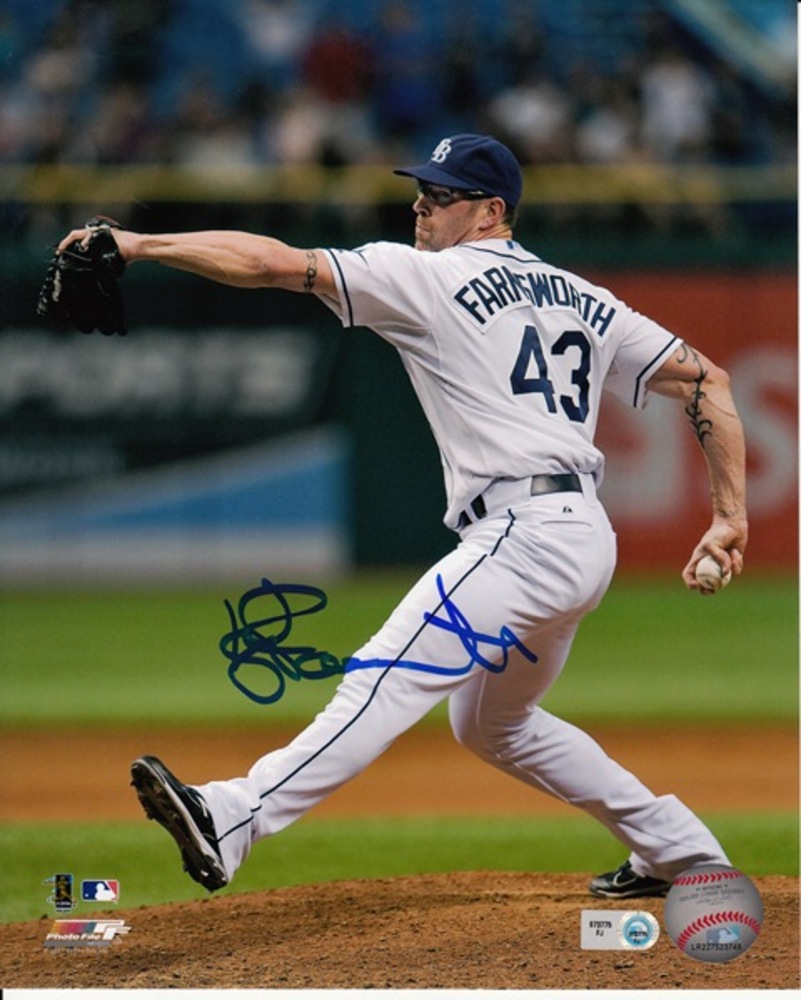 Kyle Farnsworth Autographed 8x10 MLB Auctions