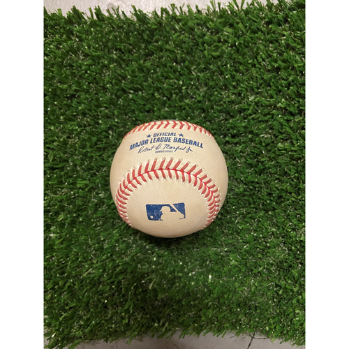 Ozzie Albies Hit Double Baseball off Walker Buehler - 10/23/21 - NLCS Game 6 - Braves Win NLCS
