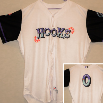 #1 Brice Matthews - Hooks Dia Game Used Jersey