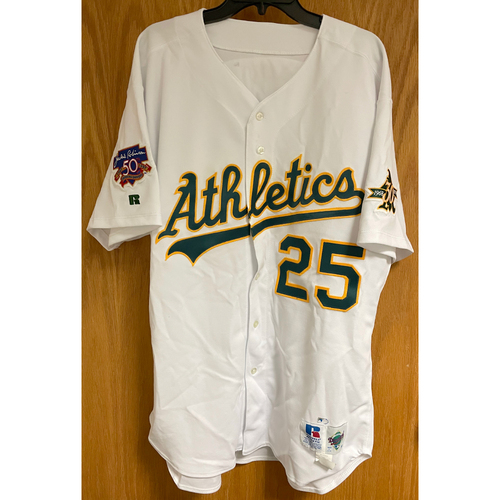 Team Issued Jersey - Mark McGwire w/ Jackie Robinson 50th