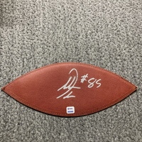 NFL - Chargers Antonio Gates Signed Authentic Panel