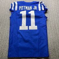STS - Colts Michael Pittman Signed Game Issued Jersey 2024 Season Size 4...