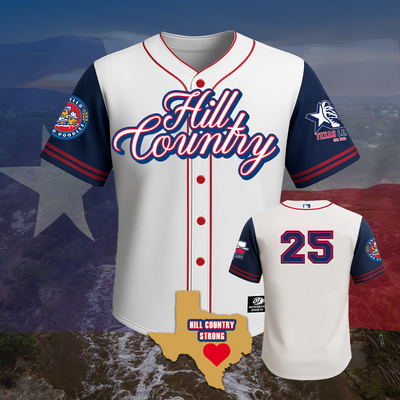 Hill Country Jersey #40 Team Signed Jersey - Size 48 - XL