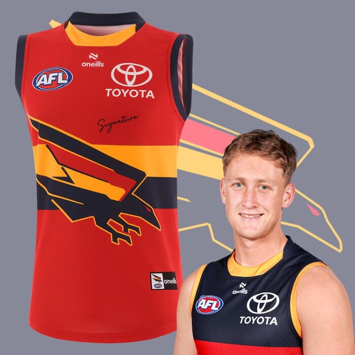 Brayden Cook #15 2025 Adelaide Crows Clash Player Guernsey