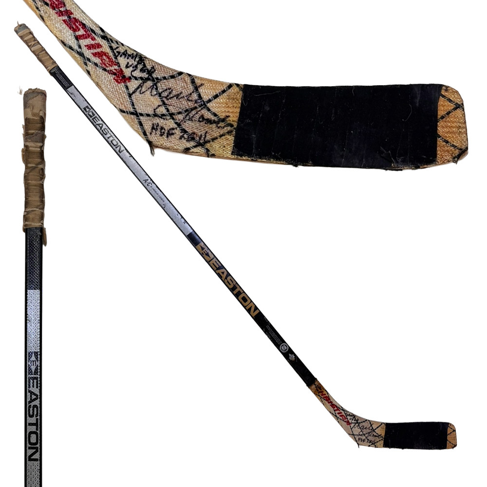 Mark Howe's Last Game-Used NHL Hockey Stick