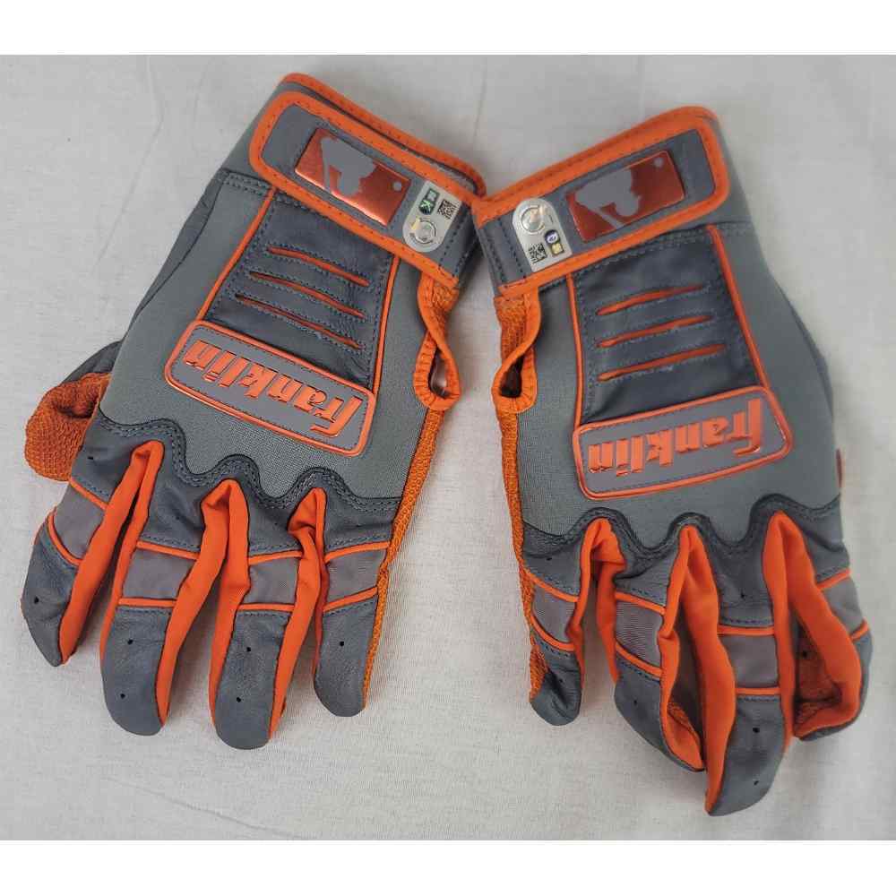 Chas McCormick GameUsed Batting Gloves World Series Game 6 Houston Astros Auctions
