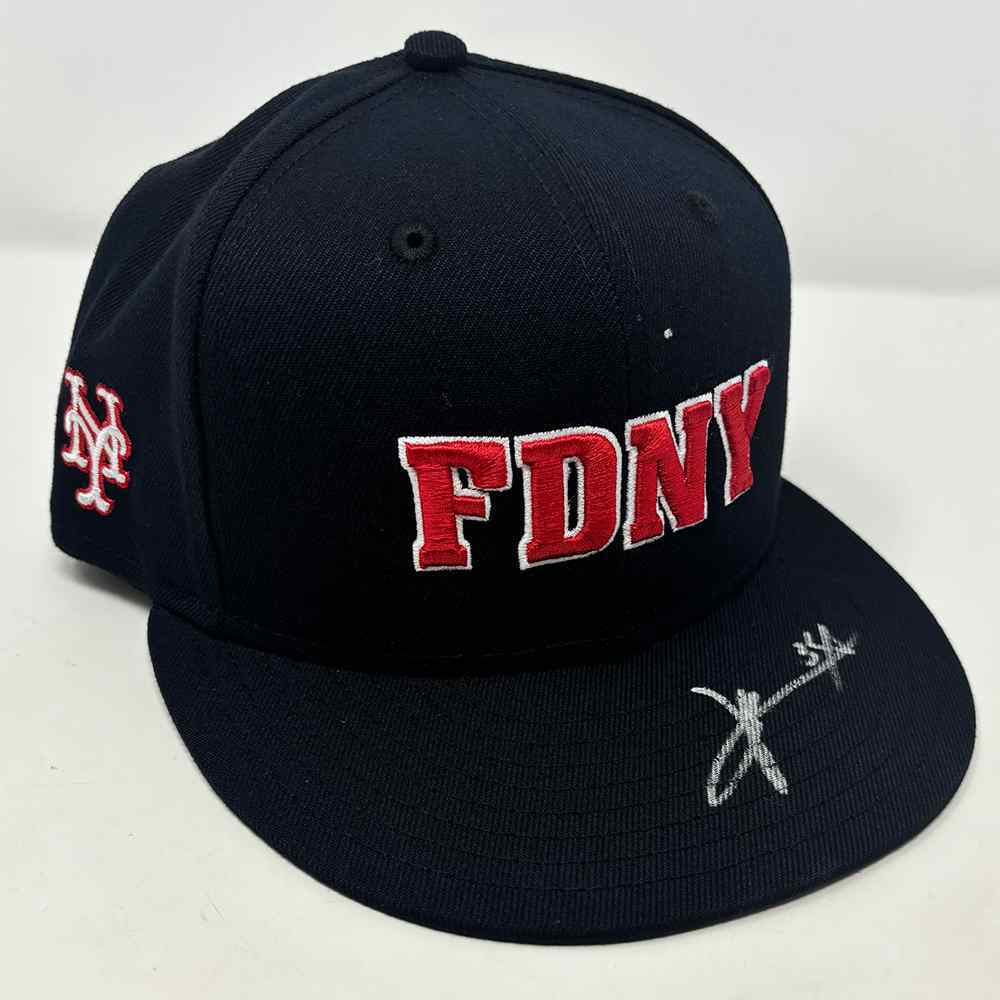Kodai Senga #34 - Autographed Team Issued FDNY Hat