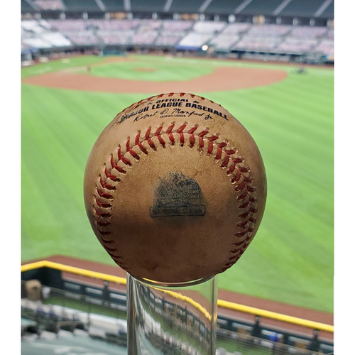 Game-Used Baseball - 9/10/2020 - Mike Trout Home Run (16) (Kyle Gibson)