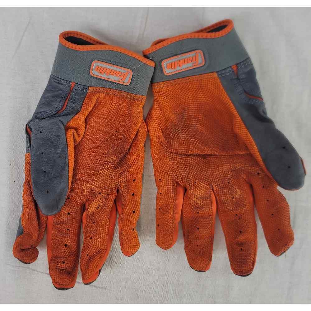 Chas McCormick GameUsed Batting Gloves World Series Game 6 Houston Astros Auctions