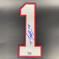 NFL - Bills Percy Harvin Signed Jersey Number
