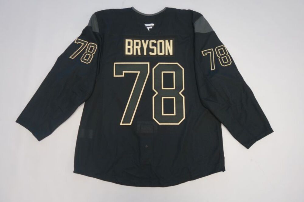 Jacob Bryson 2025-26 Buffalo Sabres Black History Celebration Jersey