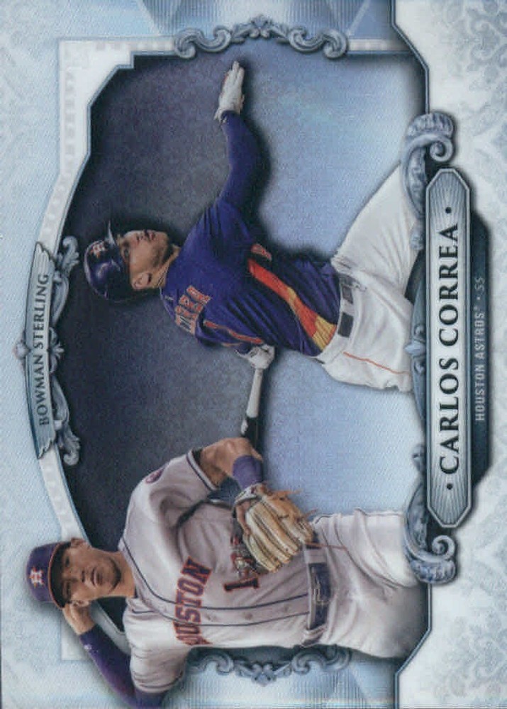 2018 Bowman Sterling Refractors #BSCC Carlos Correa