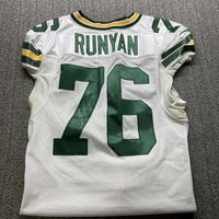 STS - Packers Jon Runyan Signed Game Worn Jersey (11/27/22) Size 48