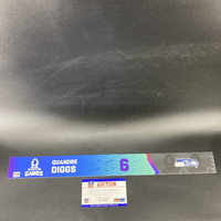 NFL - Seahawks Quandre Diggs 2023 Pro Bowl Games Nameplate Special Editi...