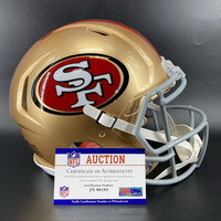 NFL - 49ers Danny Gray signed helmet