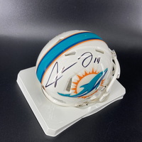 Dolphins - Jarvis Landry Signed Mini Helmet