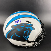 NFL - Panthers Jonathan Mingo Signed Authentic Lunar Eclipse Speed Helmet