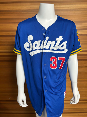 #37 Andrew Morris Game-worn Royal Jersey