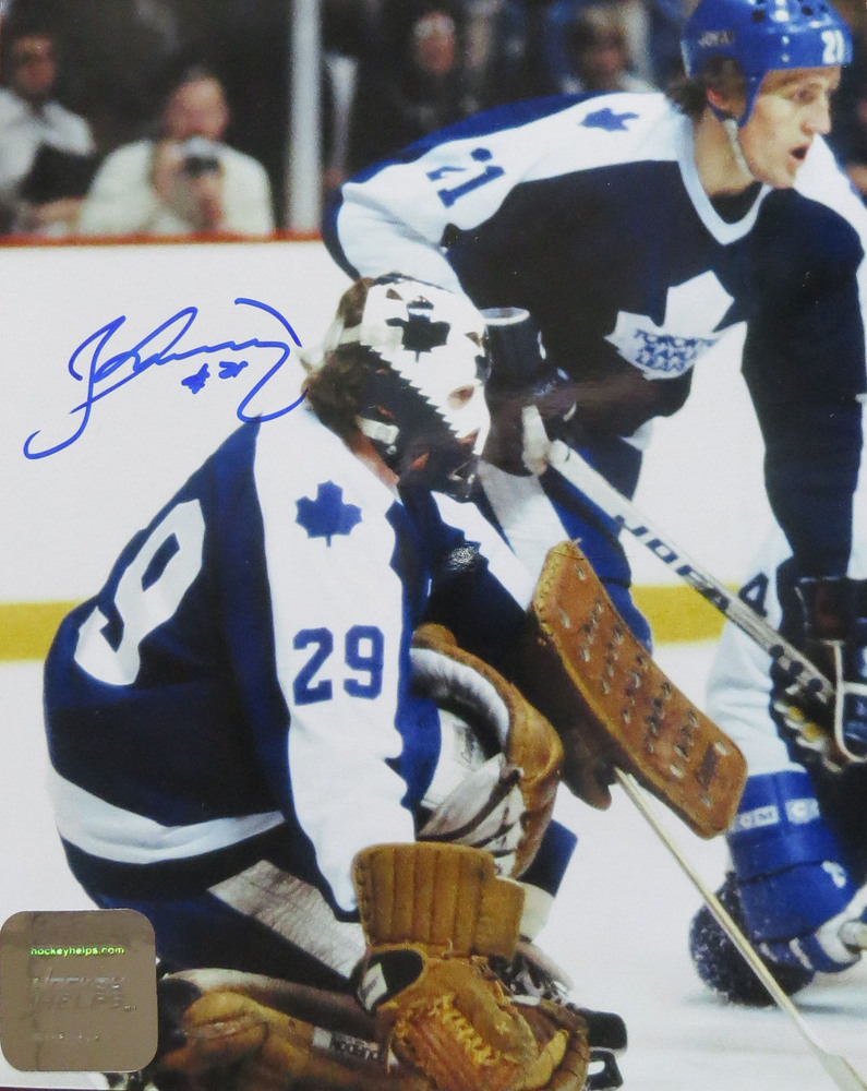 Borje Salming Signed Toronto Maple Leafs DEFENDOR 8x10