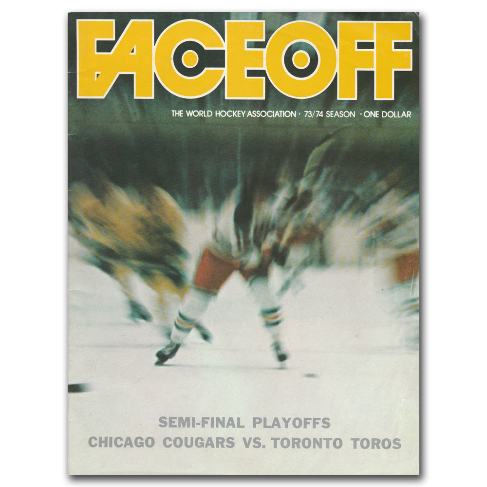 Chicago Cougars (WHA) Program - 1972-73