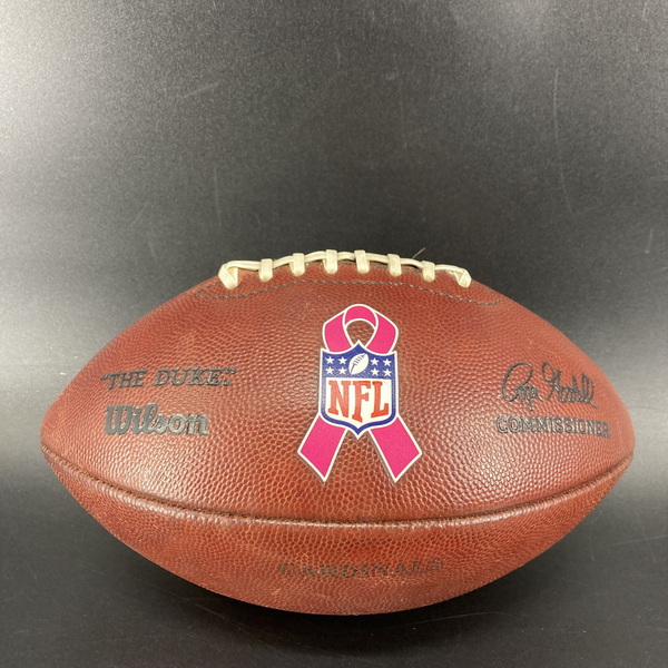 Crucial Catch - Game Used Football Used By Cardinals Offense (Unknown Game)