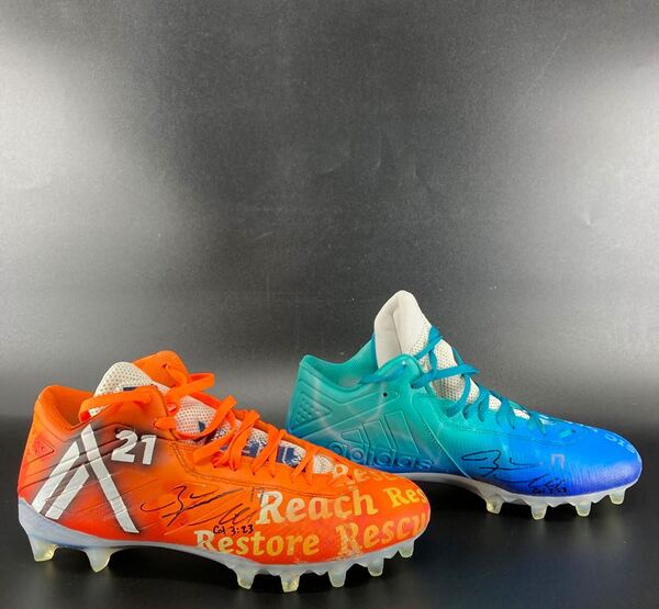 MCMC - Titans Ryan Tannehill  Signed Custom Cleats 2023 Season