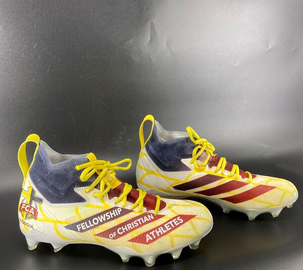 MCMC - Chargers Ladd McConkey Custom Cleats 2025 Season Size 11 Proceeds...