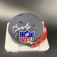 NFL - Panthers Chandler Zavala Signed NFL Shield Mini Helmet