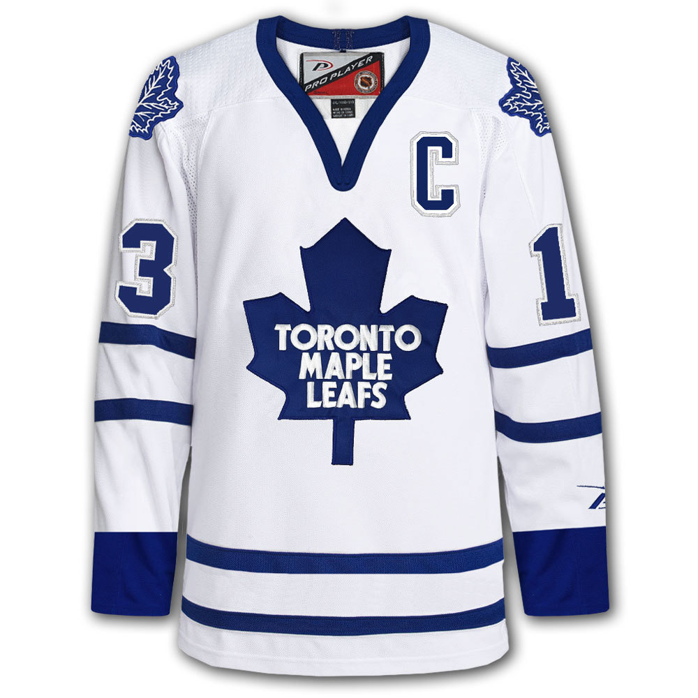 Mats Sundin Toronto Maple Leafs Pro Player Autographed Jersey NHL