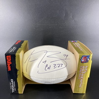 Dolphins - Jermon Bushrod Signed Panel Ball With Dolphins Logo