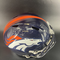 Broncos - Randy Gregory Signed Replica Speed Helmet
