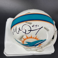 Dolphins - Mike Pouncey Signed Mini Helmet