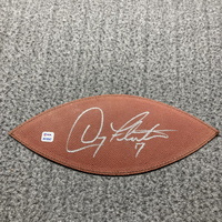 NFL - Patriots Doug Flutie Signed Authentic Panel