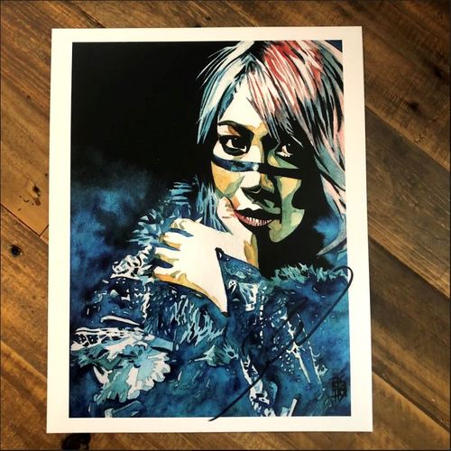 Asuka SIGNED 11 x 14 Rob Schamberger Print