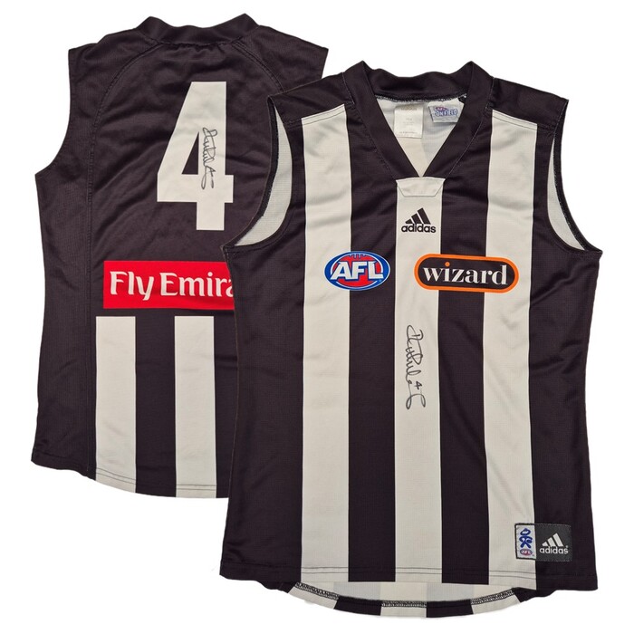 Alan Didak Signed Collingwood 2006 Match-Worn Guernsey