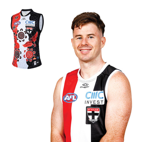Photo of Jack Higgins #1 - 2025 Player First Nations Home Guernsey* Signed - Match Worn