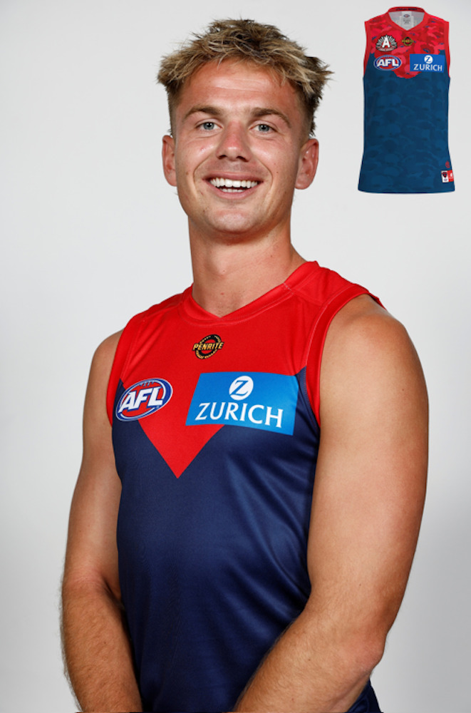 Melbourne Demons 2026 ANZAC Day Eve Guernsey - Harry Sharp #30