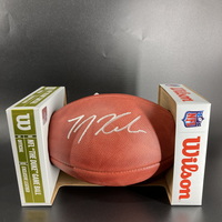 NFL - Vikings TJ Hockenson Signed Authentic Football