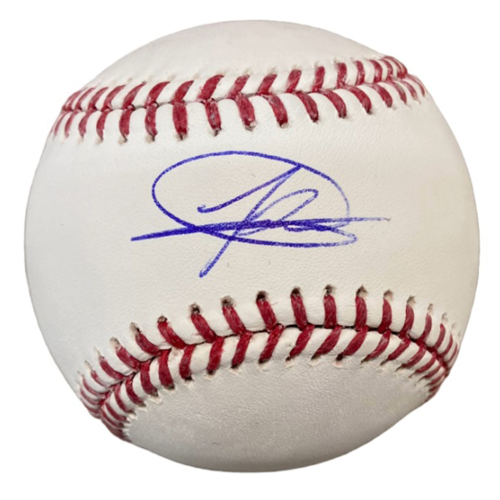 UnderWraps 直筆サインボール JASSON DOMINGUEZ Jasson Dominguez Autographed Baseball | MLB Auctions