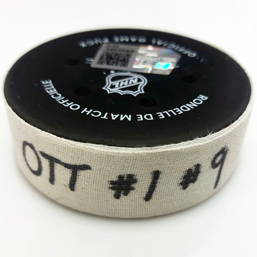 OTT J. Norris Goal Puck November 12th @ TOR (Giroux/Zub)